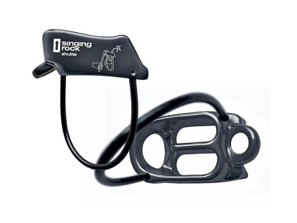 Jistící brzda Singing Rock Shuttle (Barva dodavatelů Black)