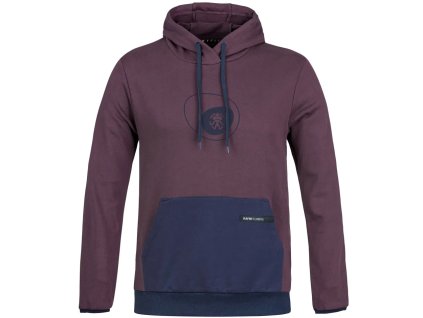 Mikina Rafiki Zulu unisex (Barva plum wine, Velikost L)