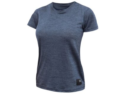 Triko Sensor Merino Lite KR Dámské (Barva mottled blue, Velikost L)