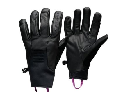 black diamond tour lt gloves black