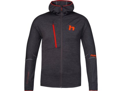 Mikina Hannah Niro hoody Pánská (Barva Black, Velikost L)