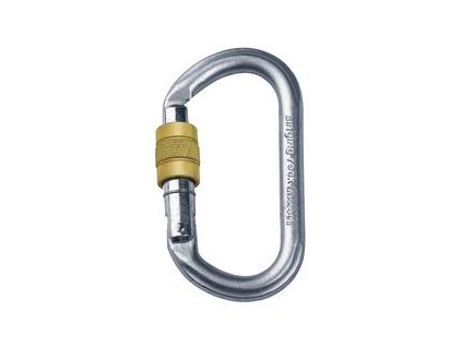 1957 karabina singing rock oval ocel sroubovaci