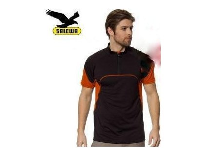 Cyklo triko Salewa  Galiant pánské (Barva Black, Velikost M)