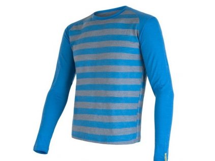 Triko Sensor Merino Wool Active DR Pánské (Barva grey blue, Velikost L)