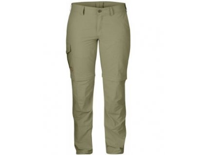 Kalhoty Fjallraven Karla dámské (Barva Khaki, Velikost M)
