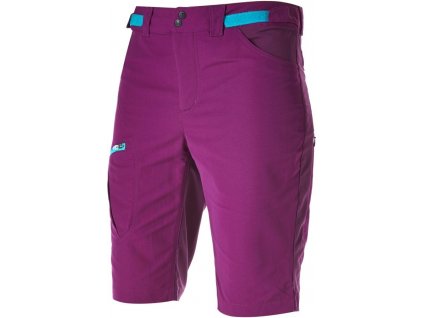 Šortky Berghaus Vapour Baggy dámské (Barva vínová, Velikost S)