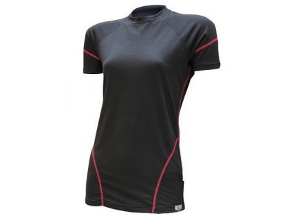 Triko Lasting Nena KR dámské (Barva Black, Velikost M)