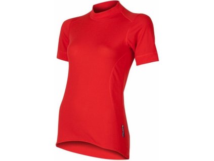 triko Sensor Double Face KR dámské (Barva červená, Velikost M)