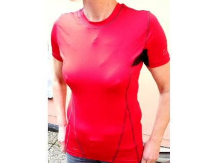 triko Hannah Scent KR dámské (Barva červená, Velikost S)