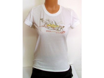 Triko Hannah Rilly KR dámské (Barva Bílá, Velikost 36)