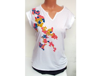 Triko North Face Redondo KR dámské (Barva Bílá, Velikost 38)