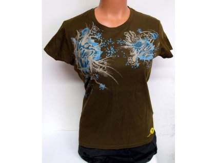 Triko Salewa Rockshow KR Dámské (Barva hnědá, Velikost 38)