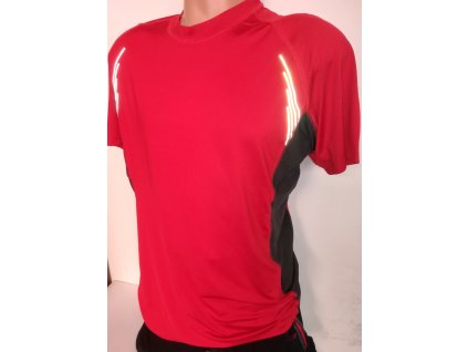 triko Hannah Air KR pánské (Barva červená, Velikost L)