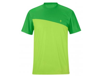 triko Black Diamond Grandeur KR pánské (Barva Zelená, Velikost XL)