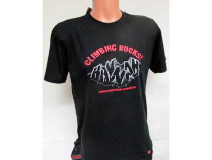 Triko Hannah Magnify KR pánské (Barva Black, Velikost M)