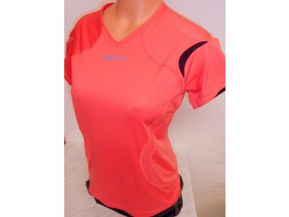 triko Craft Elite racing  KR dámské (Barva červeno oranžová, Velikost 40)