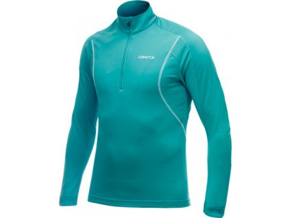 Triko Craft Stretch Pullover DR pánské (Barva tyrkysová, Velikost L)