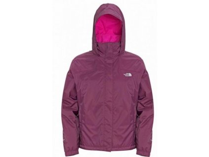 Bunda North face Resolve insulated dámská (Barva Fialová, Velikost M)