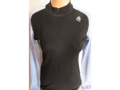Triko Aklima WarmWool 200 DR dámské (Barva Black, Velikost M)