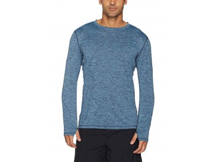 Triko Prana Hardesty Long Sleeve pánské (Barva Modrá, Velikost XL)
