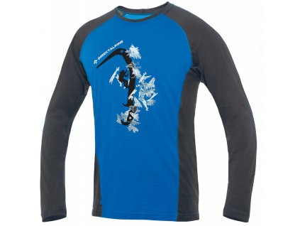 Triko Direct Alpine Furry Long 1.0 DR pánské (Barva Black, Velikost L)