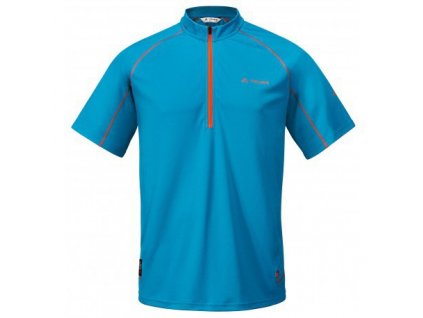 Cyklo triko Vaude Cassons KR pánské (Barva vodní modrá, Velikost 54)