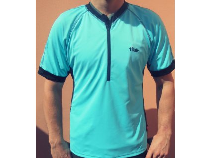 cyklo triko Tilak Zephyr KR pánské (Barva tyrkysová, Velikost L)