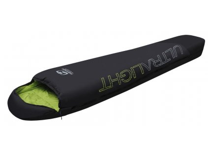 Spací pytel Hannah Micro 80 (Barva Black, Velikost 195, Strana zipu Levý)