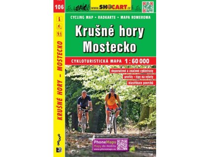 5086 cyklomapa krusne hory mostecko 106