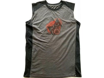 Tílko Prana Mollusk pánské (Barva šedá, Velikost XL)