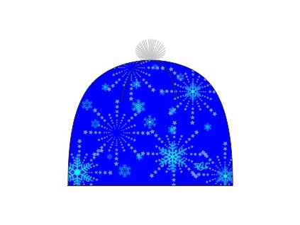 Čepice Pingu Boby (Barva tm. modrá, Velikost L - XL)