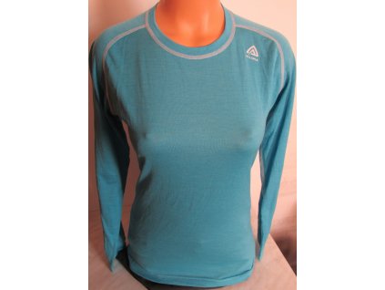 Triko Aklima LightWool 130 DR dámské (Barva světle modrá, Velikost 36)