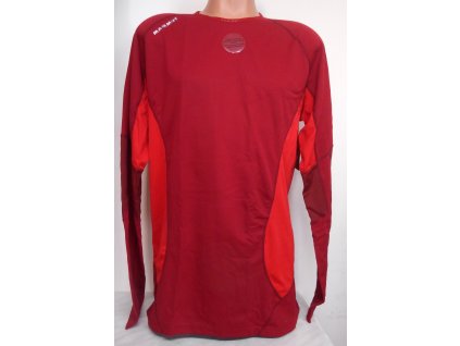 Triko Mammut All-year Lonsleeve DR pánské (Barva červená, Velikost L)