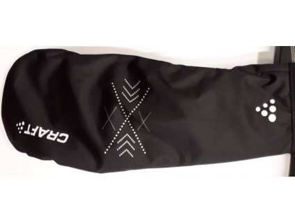 Rukavice Craft Elite Mitten 1901744-9999 (Barva Black, Velikost M 7,5 / 8)