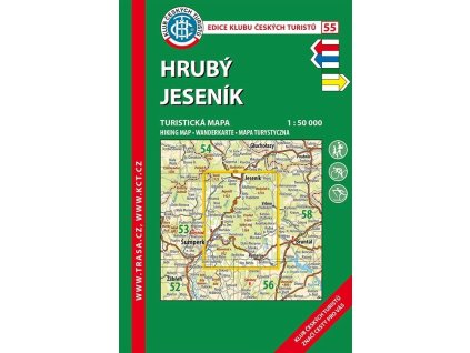 Mapa Hrubý Jeseník 55