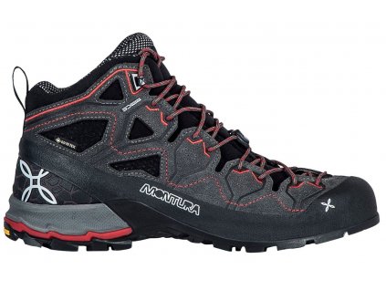 Boty Montura Yaru Tekno gtx pánské (Barva antracite / rosso, Velikost 8,5 / 42,5 / us 9,5)