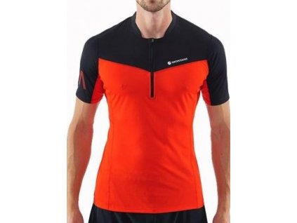 Triko Montane Dragon Zip Pánské KR (Barva Modrá, Velikost XL)