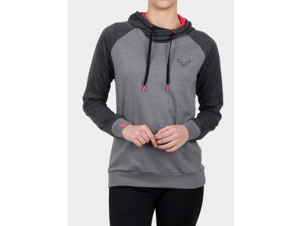 Mikina Dynafit 24/7 Logo Hoody Dámská (Barva šedá, Velikost 38)
