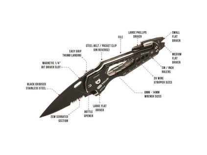Multifunkční nářadí True Utility Smart Knife +