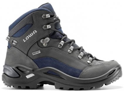 Boty Lowa Renegade GTX MID dámské (Barva dark grey/navy, Velikost 6 / 39,5 / us 8)