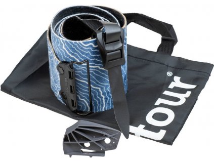 Pásy skialp Contour Hybrid Mix 115mm (Barva Modrá, Velikost 115mm šíře)