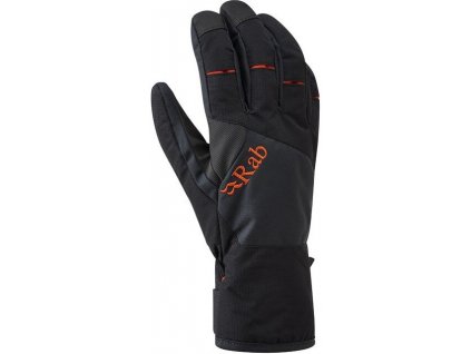 Rukavice Rab Cresta GTX Pánské (Barva Black, Velikost XL 9,5 / 10)