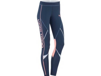 Legíny Kari Traa Louise dámské (Barva Modrá, Velikost S)