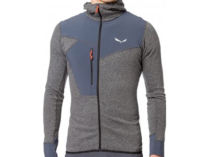 Mikina Salewa Puez 2 Dry Pánská (Barva black out / melange, Velikost L)