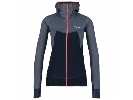 Mikina Salewa Puez Hybrid PL dámská (Barva navy blazer melange, Velikost 36)