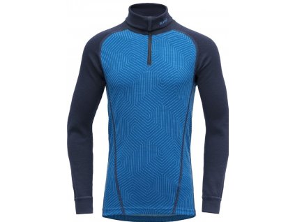 Triko Devold Duo Active DR zip Junior (Barva Modrá, Velikost 16 let)