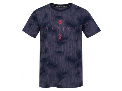 Triko Rafiki Slack Print KR Pánské (Barva folkstone gray, Velikost M)