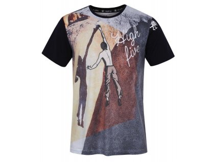 Triko Rafiki Piton KR Pánské (Barva šedá, Velikost M)