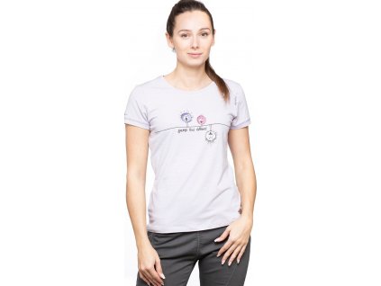 Triko Chillaz Gandia Same But Different KR Dámské (Barva světle fialová, Velikost 38)