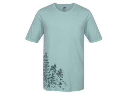 Triko Hannah Flit KR Pánské (Barva světle zelená, Velikost L)